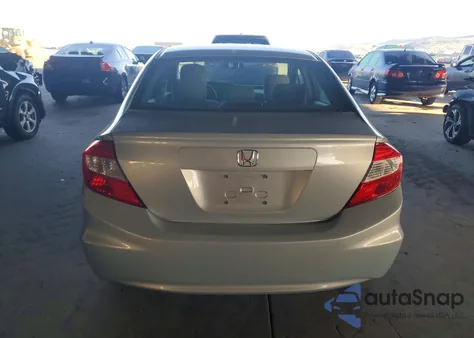2012 Honda Civic Lx from USA, damaged, VIN 19XFB2F53CE011847